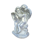 Casa si Gradina - Decoratiuni - Obiecte decorative - Accesorii decorative - Statueta decorativa, Gri, Roz, 36 cm, DVAN0029G - Infinity.ro