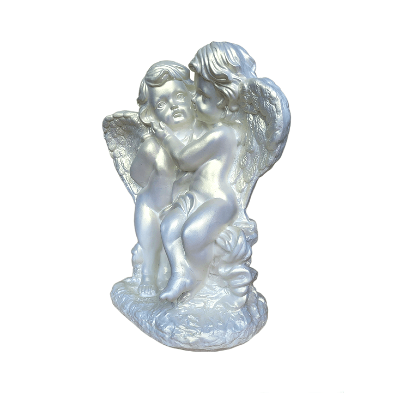 Casa si Gradina - Decoratiuni - Obiecte decorative - Accesorii decorative - Statueta decorativa, Gri, Roz, 36 cm, DVAN0029G - Infinity.ro