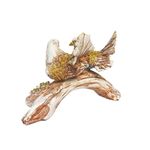 Casa si Gradina - Decoratiuni - Obiecte decorative - Accesorii decorative - Statueta decorativa, Pasari pe creanga, Gri, 19 cm, 1025DD5 - Infinity.ro