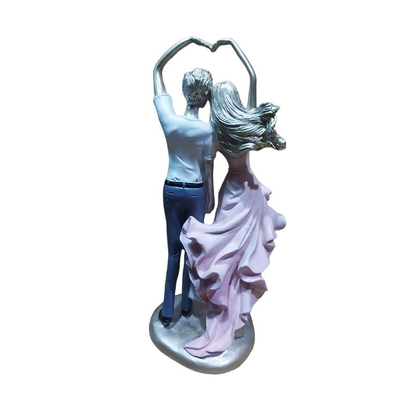 Casa si Gradina - Decoratiuni - Obiecte decorative - Accesorii decorative - Statueta Decorativa Indragostiti, Love, 33 cm, 102SA - Infinity.ro