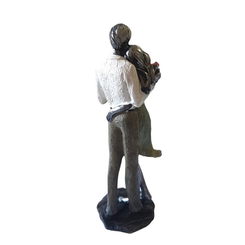 Casa si Gradina - Decoratiuni - Obiecte decorative - Accesorii decorative - Statueta decorativa, Cuplu de Indragostiti, Multicolor, 21 cm, GXL007 - Infinity.ro