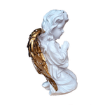 Casa si Gradina - Decoratiuni - Obiecte decorative - Accesorii decorative - Statueta decorativa, Inger, Alb, 33 cm, DVAN0704-3G - Infinity.ro