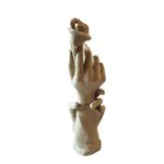 Casa si Gradina - Decoratiuni - Obiecte decorative - Accesorii decorative - Statueta decorativa, Atingerea Dragostei, Crem, 28 cm, GXL021 - Infinity.ro