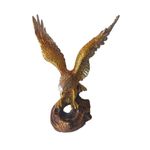 Casa si Gradina - Decoratiuni - Obiecte decorative - Accesorii decorative - Statueta decorativa, Vultur, Auriu, 32 cm, DVR0228 - Infinity.ro