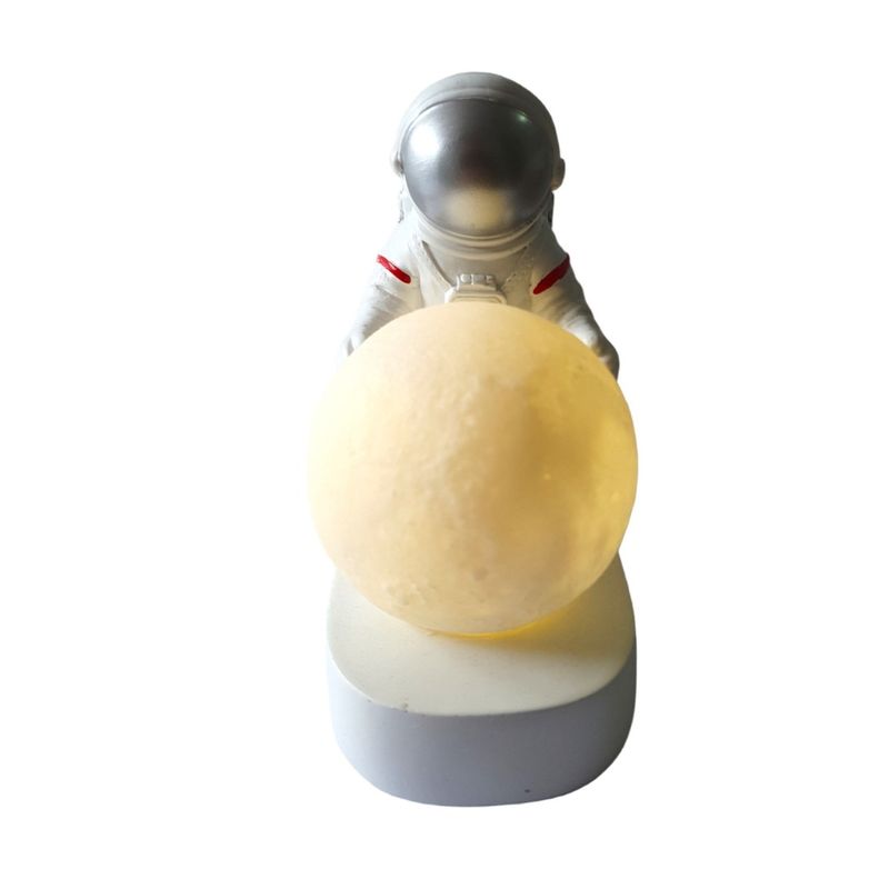 Casa si Gradina - Decoratiuni - Obiecte decorative - Accesorii decorative - Statueta decorativa, Astronaut,  Alb, 16 cm, GX2000 - Infinity.ro