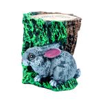 Casa si Gradina - Decoratiuni - Obiecte decorative - Accesorii decorative - Statueta decorativa, Buturuga si Iepure, Multicolor, 34 cm, DV81-3 - Infinity.ro