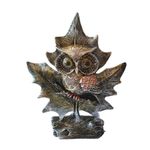 Casa si Gradina - Decoratiuni - Obiecte decorative - Accesorii decorative - Statueta decorativa, Bufnita, Auriu, 25 cm, GA29141 - Infinity.ro