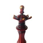 Casa si Gradina - Decoratiuni - Obiecte decorative - Accesorii decorative - Statueta, Piesa de sah, Regina, Visiniu, 35 cm, 0182A-2 - Infinity.ro