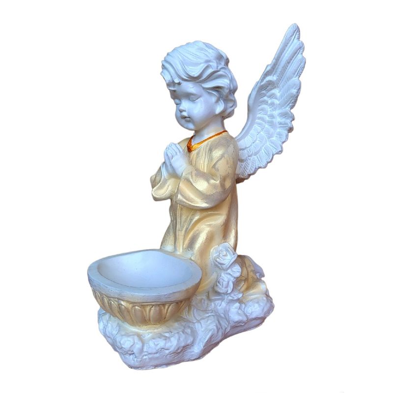 Casa si Gradina - Decoratiuni - Obiecte decorative - Accesorii decorative - Statueta decorativa, Inger, Auriu, 35 cm, DVAN0028-11P - Infinity.ro