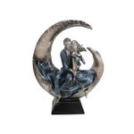 Casa si Gradina - Decoratiuni - Obiecte decorative - Accesorii decorative - Statue  Indragostiti pe semiluna 30x39 cm - Infinity.ro