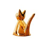 Casa si Gradina - Decoratiuni - Obiecte decorative - Accesorii decorative - Statueta decorativa, Caine, Auriu, 7 cm, DV2702AU - Infinity.ro