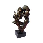 Casa si Gradina - Decoratiuni - Obiecte decorative - Accesorii decorative - Statueta decorativa cuplu, Passion, Gold, 30 cm, HC648-1 - Infinity.ro