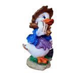 Casa si Gradina - Decoratiuni - Obiecte decorative - Accesorii decorative - Statueta decorativa, Rata, Multicolor, 38 cm, DVG0128P - Infinity.ro