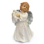 Casa si Gradina - Decoratiuni - Obiecte decorative - Accesorii decorative - Inger decorativ cantand la harpa - Infinity.ro