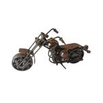 Casa si Gradina - Decoratiuni - Obiecte decorative - Accesorii decorative - Motocicleta decorativa, Din metal, Negru, 20 cm, 356MD - Infinity.ro