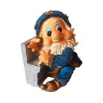 Casa si Gradina - Decoratiuni - Obiecte decorative - Accesorii decorative - Statueta decorativa Pitic cu pian, Rosu, 21 cm, 356325DV-1 - Infinity.ro