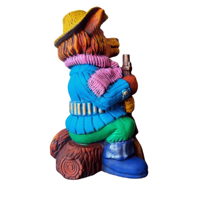 Casa si Gradina - Decoratiuni - Obiecte decorative - Accesorii decorative - Statueta decorativa, Caine Vanator, Multicolor, 49 cm, DVSGV096 - Infinity.ro
