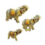 Casa si Gradina - Decoratiuni - Obiecte decorative - Accesorii decorative - Set decorativ 3 elefanti - Infinity.ro