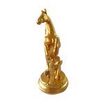 Casa si Gradina - Decoratiuni - Obiecte decorative - Accesorii decorative - Statueta decorativa, Cal,  Auriu, 13 cm, XQ202138 - Infinity.ro