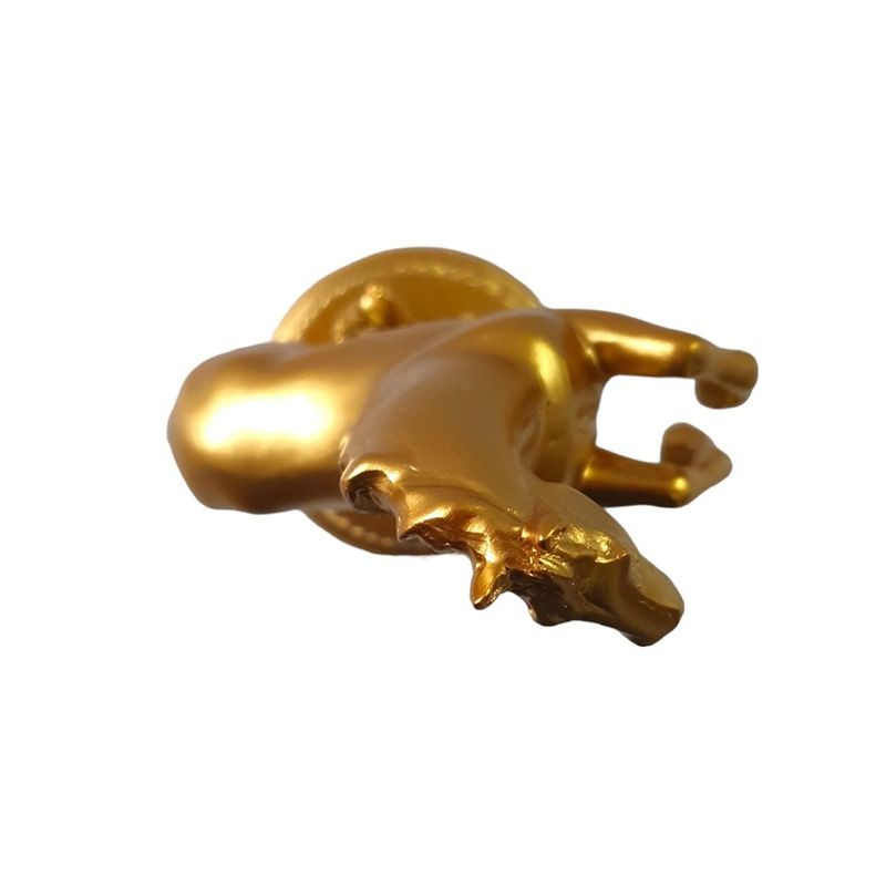 Casa si Gradina - Decoratiuni - Obiecte decorative - Accesorii decorative - Statueta decorativa, Cal,  Auriu, 13 cm, XQ202138 - Infinity.ro