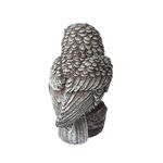 Casa si Gradina - Decoratiuni - Obiecte decorative - Accesorii decorative - Statueta decorativa, Bufnita, Gri, 20 cm, MI30 - Infinity.ro