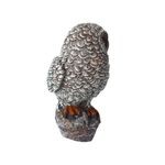 Casa si Gradina - Decoratiuni - Obiecte decorative - Accesorii decorative - Statueta decorativa, Bufnita, Gri, 20 cm, MI30 - Infinity.ro