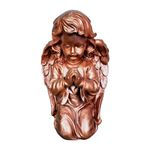 Casa si Gradina - Decoratiuni - Obiecte decorative - Accesorii decorative - Statueta decorativa, Inger, Maro, 33 cm, DVAN0704-10P - Infinity.ro
