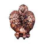 Casa si Gradina - Decoratiuni - Obiecte decorative - Accesorii decorative - Statueta decorativa, Inger, Maro, 33 cm, DVAN0704-10P - Infinity.ro