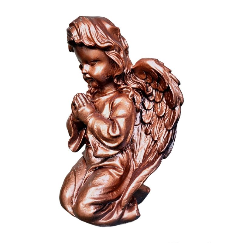 Casa si Gradina - Decoratiuni - Obiecte decorative - Accesorii decorative - Statueta decorativa, Inger, Maro, 33 cm, DVAN0704-10P - Infinity.ro