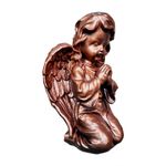 Casa si Gradina - Decoratiuni - Obiecte decorative - Accesorii decorative - Statueta decorativa, Inger, Maro, 33 cm, DVAN0704-10P - Infinity.ro