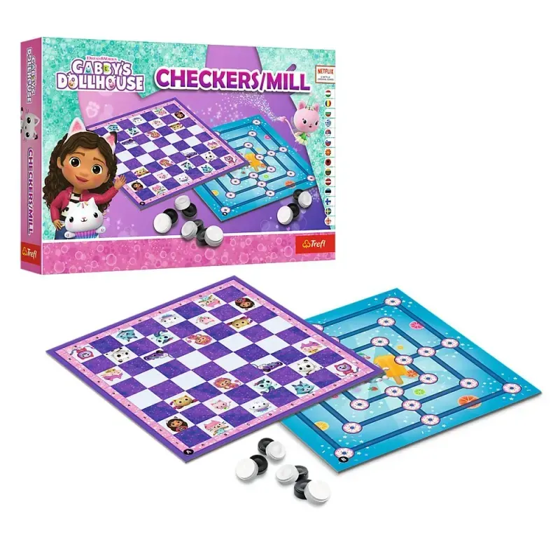 Jucarii, Copii si Bebe - Jucarii si jocuri - Jocuri si puzzle - Jocuri de societate - Joc Gabby Dollhouse Dame Si Moara - Infinity.ro