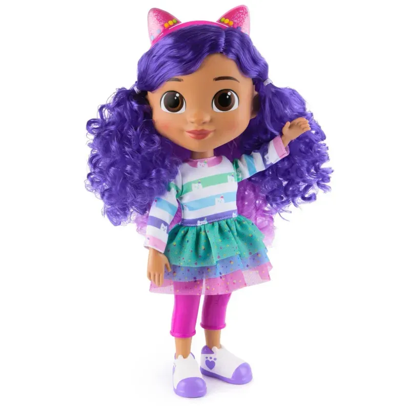 Jucarii, Copii si Bebe - Jucarii si jocuri - Papusi si accesorii - Papusi - Gabbys Dollhouse Papusa Gabby Interactiva 33cm - Infinity.ro