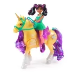 Jucarii, Copii si Bebe - Jucarii si jocuri - Papusi si accesorii - Papusi - Unicorn Academy Set Papusa Ava Si Unicornul Leaf Planta Magica - Infinity.ro