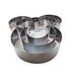 Casa si Gradina - Bucatarie si vesela - Vase pentru gatit - Tavi copt - Set 3 Tavi pentru torturi cu 3 etaje, Mouse, 191COF - Infinity.ro