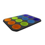 Casa si Gradina - Bucatarie si vesela - Vase pentru gatit - Tavi copt - Tava De Copt 12 Briose, 12 Cupe din silicon, BV 55COF - Infinity.ro