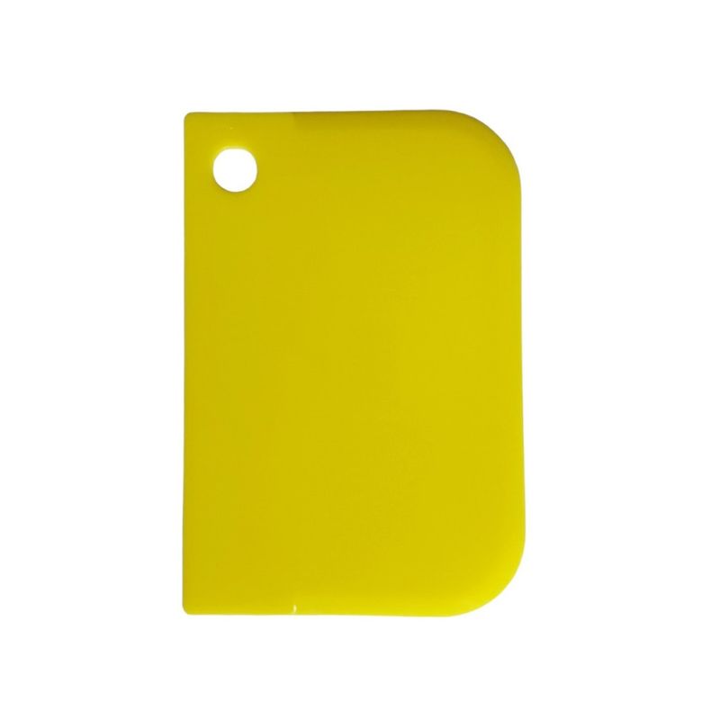 Casa si Gradina - Bucatarie si vesela - Ustensile bucatarie - Polonice, linguri si clesti de bucatarie - Set 3 Spatule flexibile pentru Ornare torturi, Galben, 11 cm, 323COF-3 - Infinity.ro