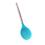 Casa si Gradina - Bucatarie si vesela - Ustensile bucatarie - Polonice, linguri si clesti de bucatarie - Paleta din lemn cu silicon, 30 cm, 196COF - Infinity.ro