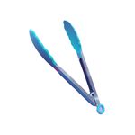 Casa si Gradina - Bucatarie si vesela - Ustensile bucatarie - Polonice, linguri si clesti de bucatarie - Cleste de bucatarie din silicon cu inox, 28 cm, 197COF - Infinity.ro