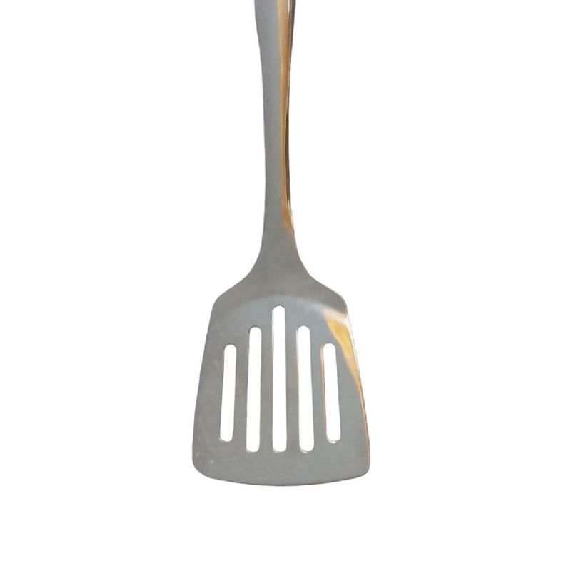 Casa si Gradina - Bucatarie si vesela - Ustensile bucatarie - Polonice, linguri si clesti de bucatarie - Paleta cu fante din inox, 26 cm, 460COF - Infinity.ro