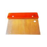 Casa si Gradina - Bucatarie si vesela - Ustensile bucatarie - Polonice, linguri si clesti de bucatarie - Spatula pentru taiere aluat sau finisare, decorare torturi, Maro, 14 cm, 454COF - Infinity.ro