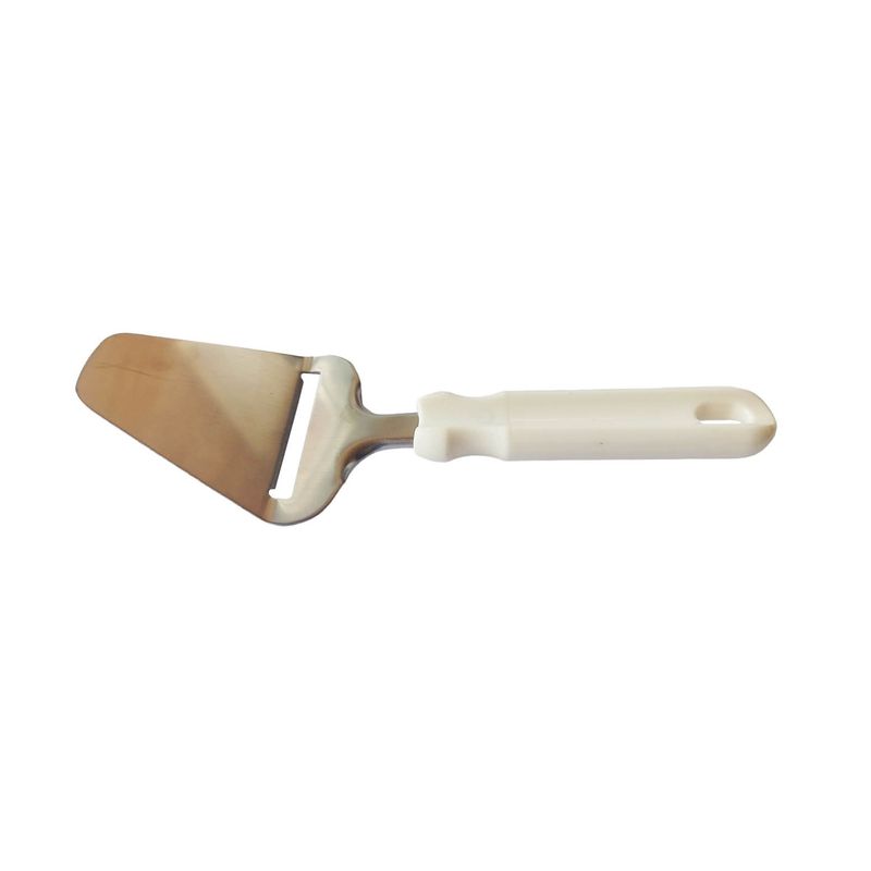 Casa si Gradina - Bucatarie si vesela - Ustensile bucatarie - Pensule, spatule si teluri bucatarie - Spatula aluat sau finisare cu sistem de curatare fructe, Alb, 20 cm, 456COF - Infinity.ro