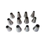 Casa si Gradina - Bucatarie si vesela - Ustensile bucatarie - Ustensile ornare prajituri - Set 12 duiuri ornat din inox, 5 cm, 362COF - Infinity.ro