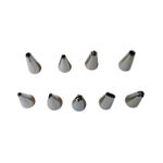 Casa si Gradina - Bucatarie si vesela - Ustensile bucatarie - Ustensile ornare prajituri - Set 9 duiuri ornat din inox, 3.2x1.8 cm, 446COF - Infinity.ro