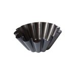 Casa si Gradina - Bucatarie si vesela - Ustensile bucatarie - Forme prajituri - Forma pentru Savarine, Set 4 cavitati, Gri, 10 cm, 327COF - Infinity.ro
