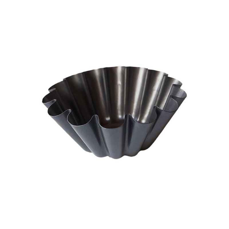 Casa si Gradina - Bucatarie si vesela - Ustensile bucatarie - Forme prajituri - Forma pentru Savarine, Set 4 cavitati, Gri, 10 cm, 327COF - Infinity.ro