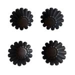 Casa si Gradina - Bucatarie si vesela - Ustensile bucatarie - Forme prajituri - Forma pentru Savarine, Set 4 cavitati, Gri, 10 cm, 327COF - Infinity.ro