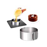 Casa si Gradina - Bucatarie si vesela - Ustensile bucatarie - Forme prajituri - Forma pentru torturi, rotunda reglabila 16-30 cm, Inaltime 8,8 cm, Inox, 461COF - Infinity.ro