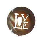 Casa si Gradina - Bucatarie si vesela - Ustensile bucatarie - Forme prajituri - Forma pentru prajituri, Rotund cu sablon de ornat, Text Love, 7.5 cm, 415COF - Infinity.ro