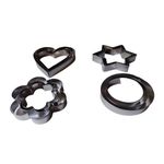 Casa si Gradina - Bucatarie si vesela - Ustensile bucatarie - Forme prajituri - Set 12 forme decupatoare, Forme pentru biscuiti, Turta dulce, 5.5 cm, 307COF - Infinity.ro