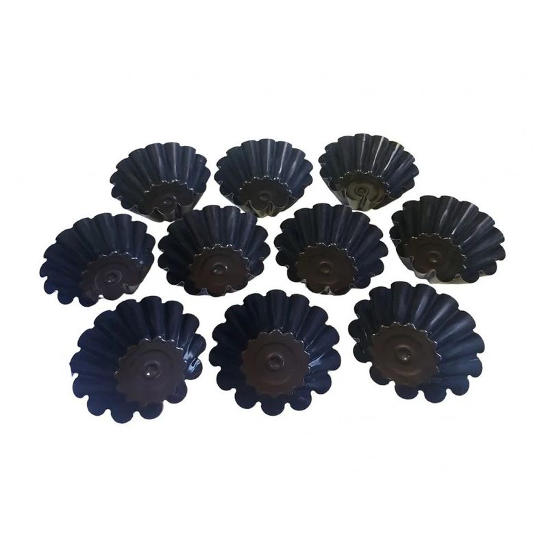 Casa si Gradina - Bucatarie si vesela - Ustensile bucatarie - Forme prajituri - Forma pentru Savarine, 1 cavitate, Gri, 10 cm, 324COF - Infinity.ro